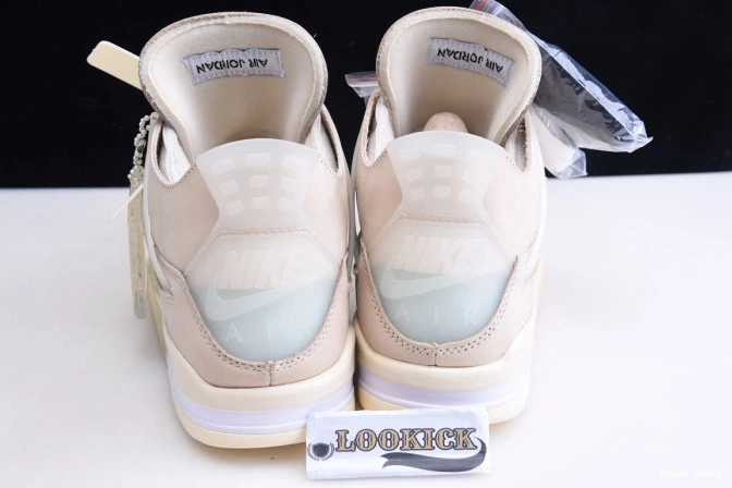 Bmlin Shoes x Off-White CV9388-100 4 Air Jordan Sail 0702